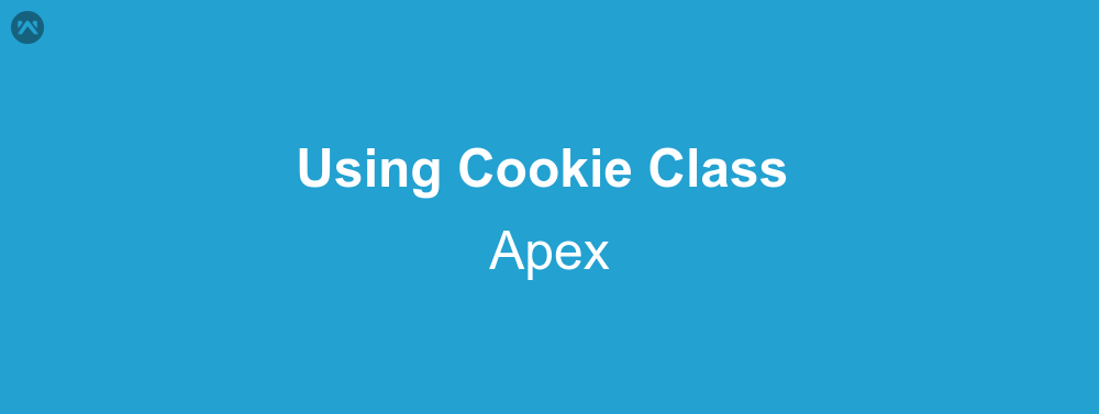 Using Cookie Class of APEX