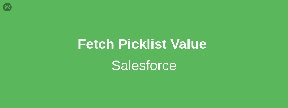 Fetch picklist value of standard or custom picklist field