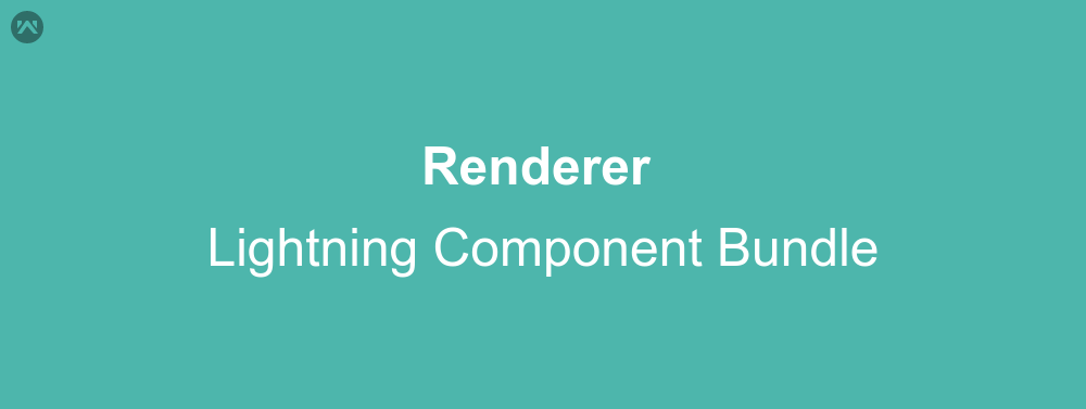 Renderer In Lightning Component Bundle