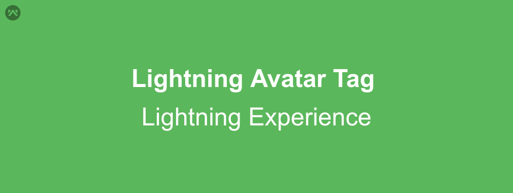 Lightning Avatar Tag In Lightning Experience
