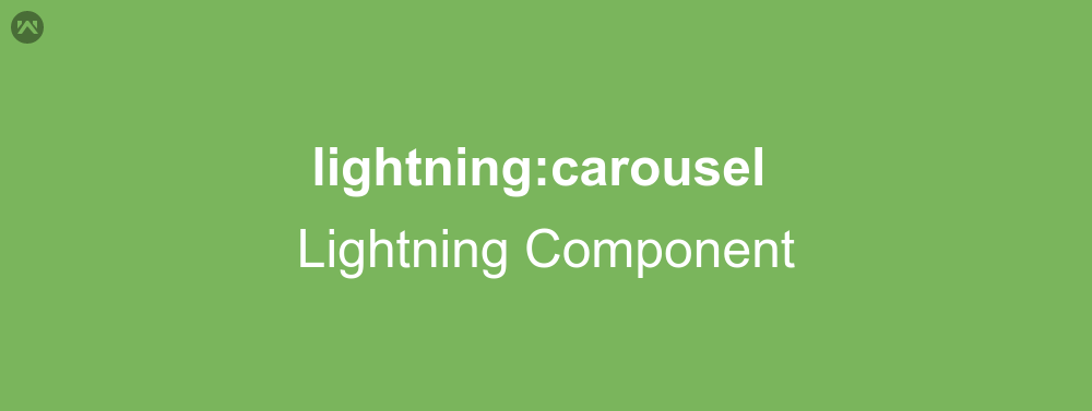 lightning:carousel In Lightning Component